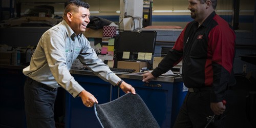 Alsco provides uniform rental and cleaning services.