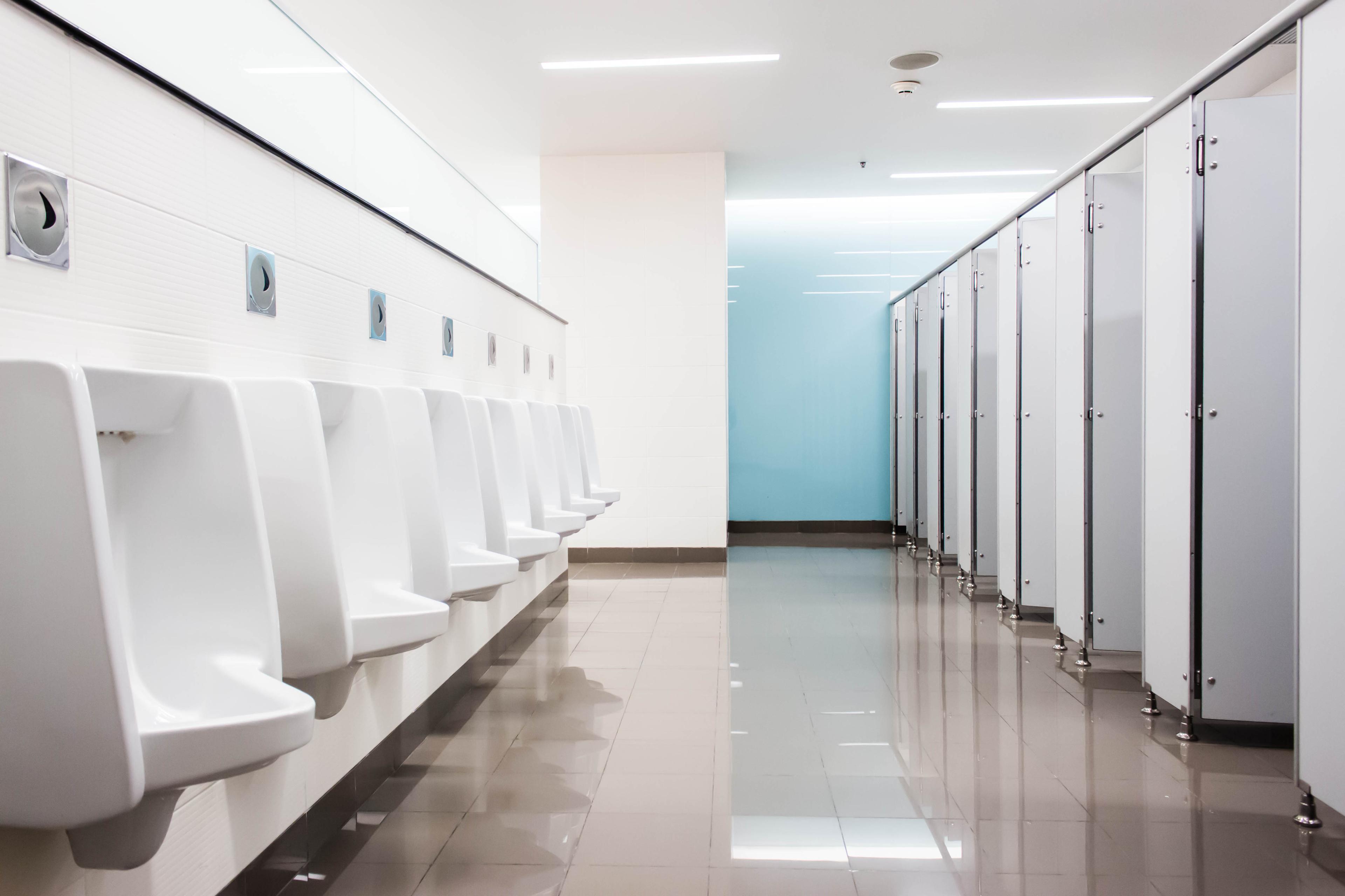 Clean bathroom