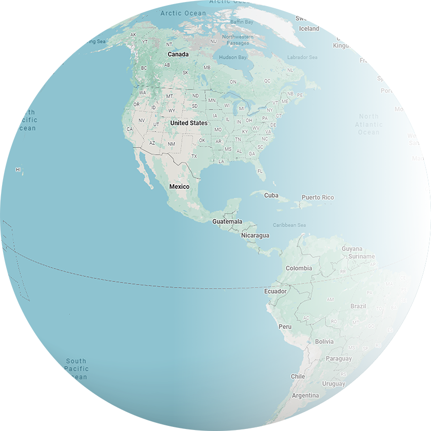 Global presence map